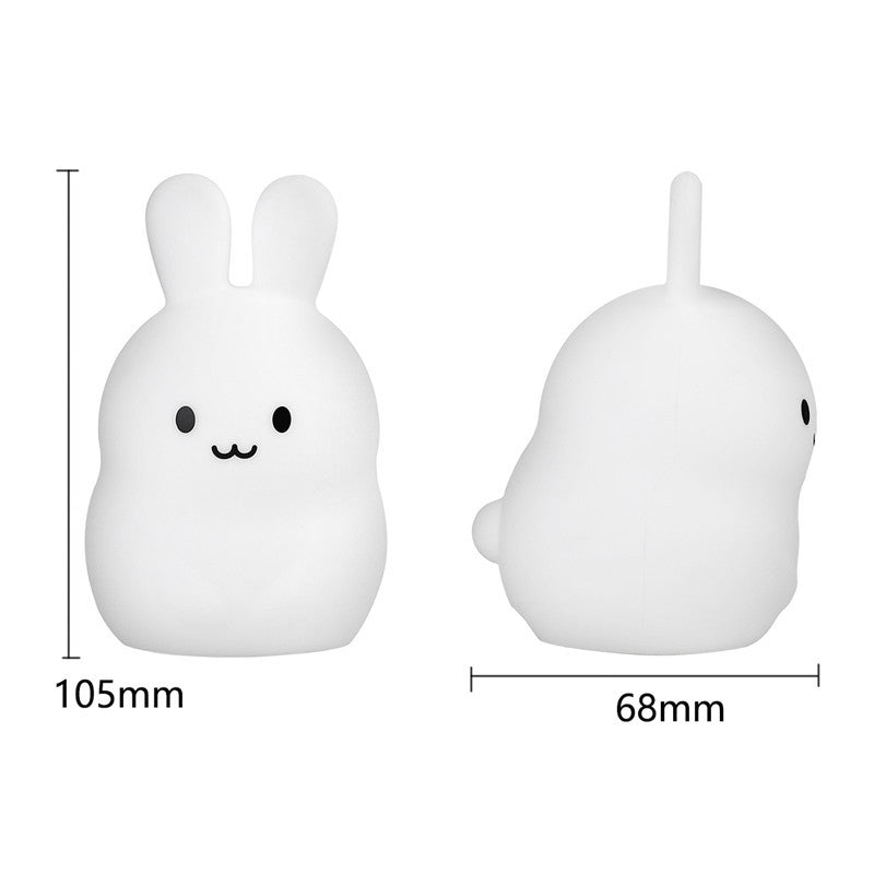 Silicone lamp mini night light Rabbit