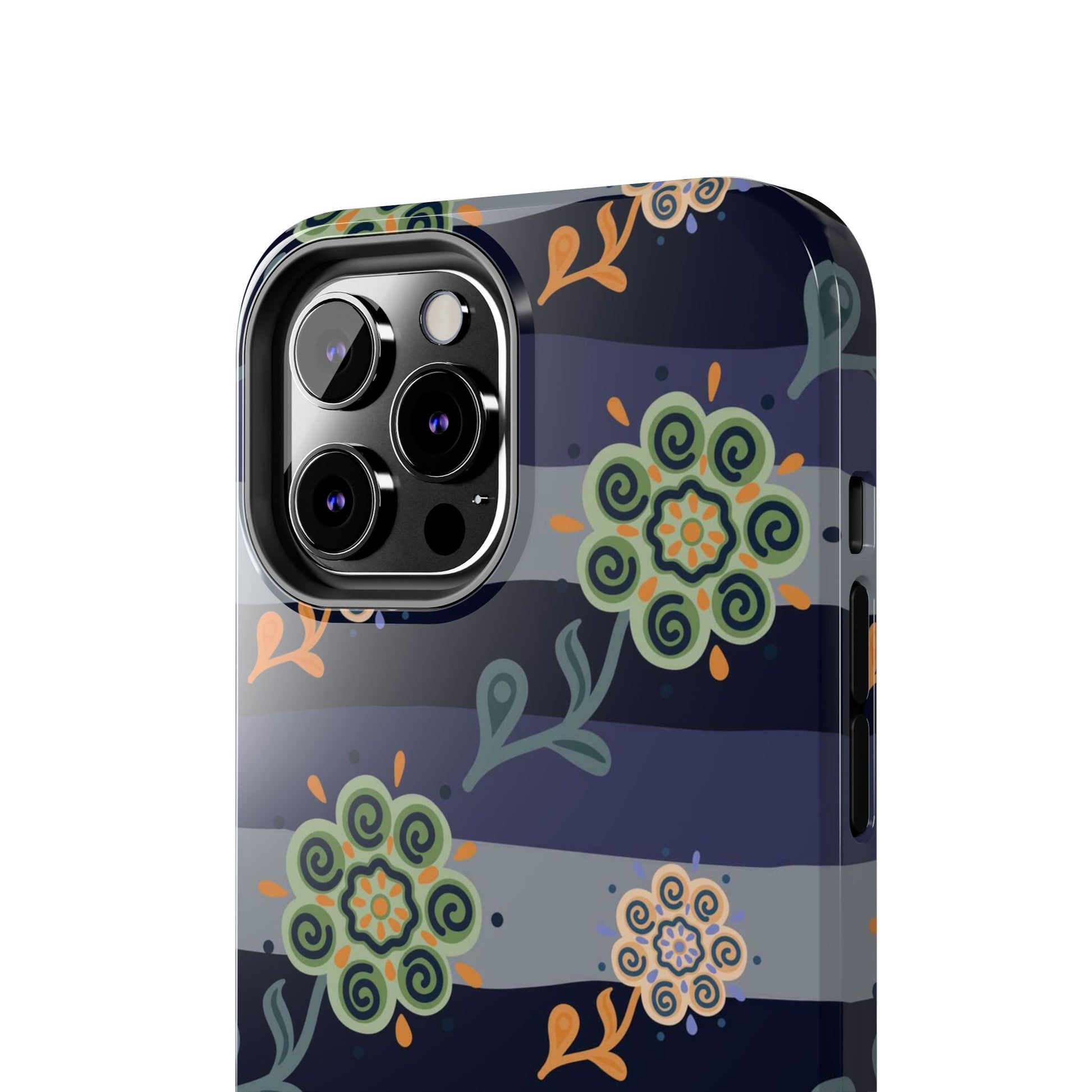 Abstract ethnic flower seamless pattern Tough Phone Cases