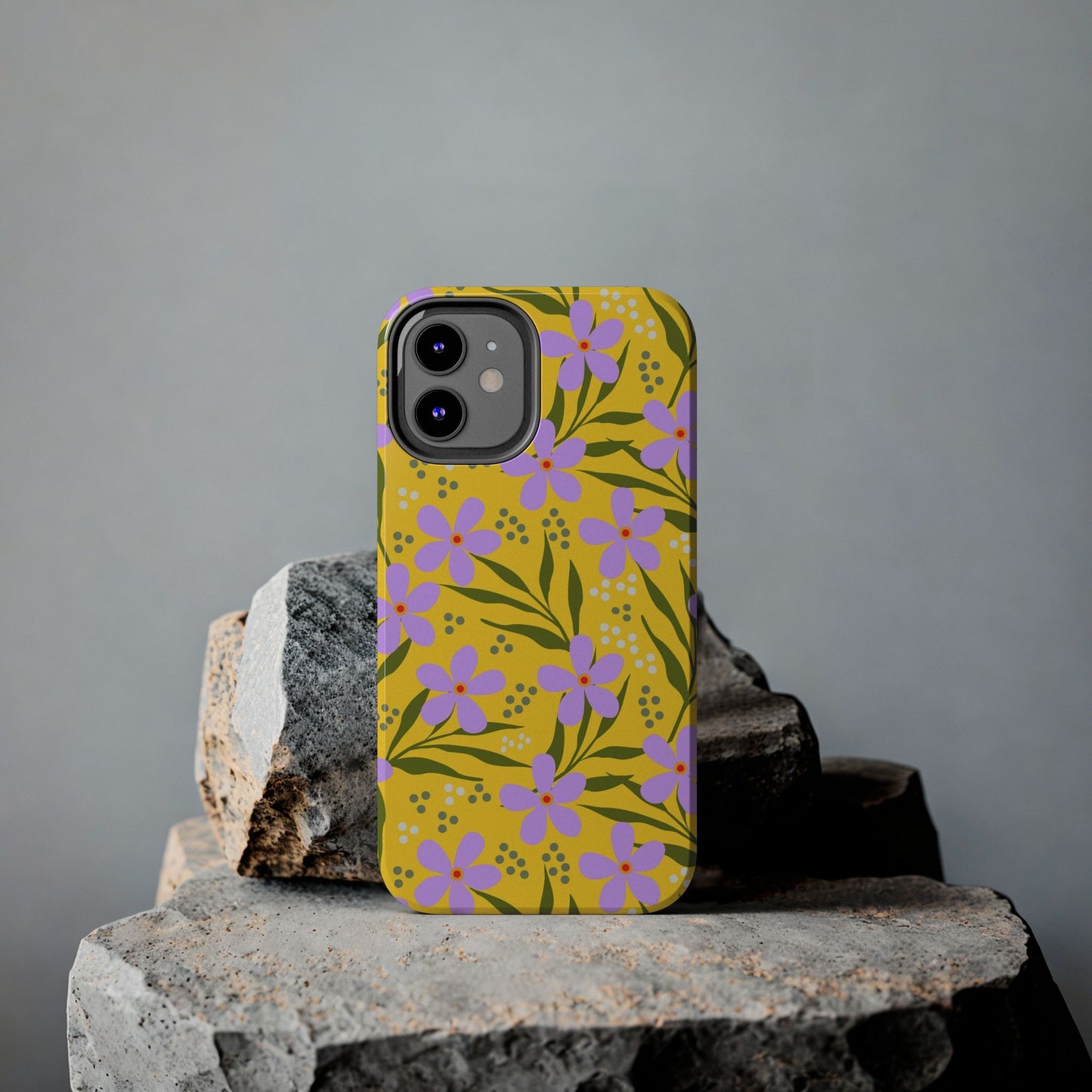 Folk art floral seamless pattern Tough Phone Cases