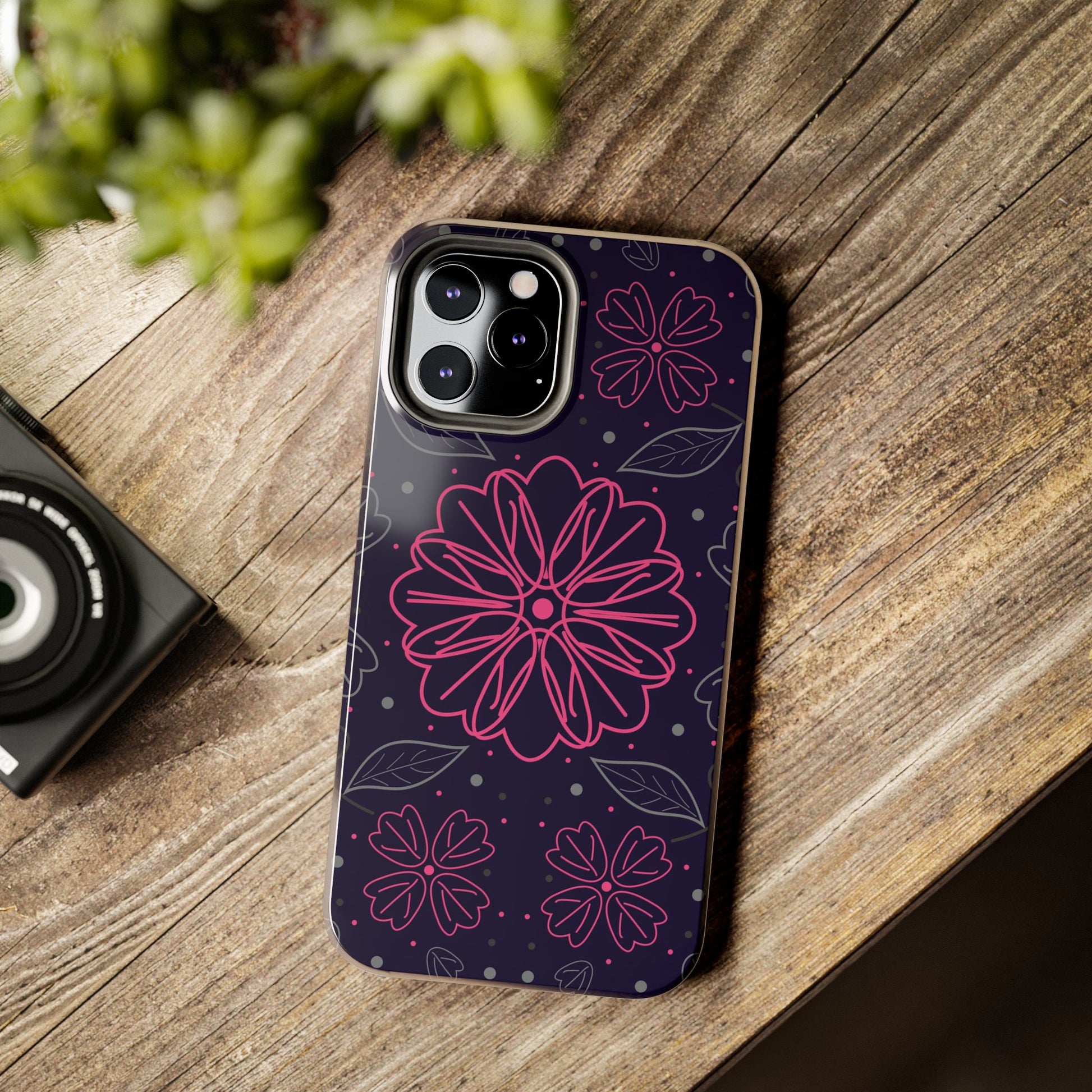 Seamless pattern geometry graphic for textile wrapping cover floor fabric Tough Phone Cases