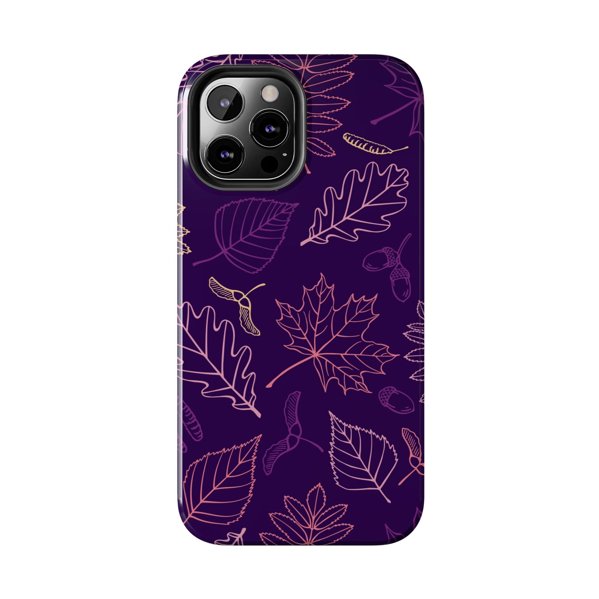 Seamless pattern with autumn leaves Tough Phone Cases