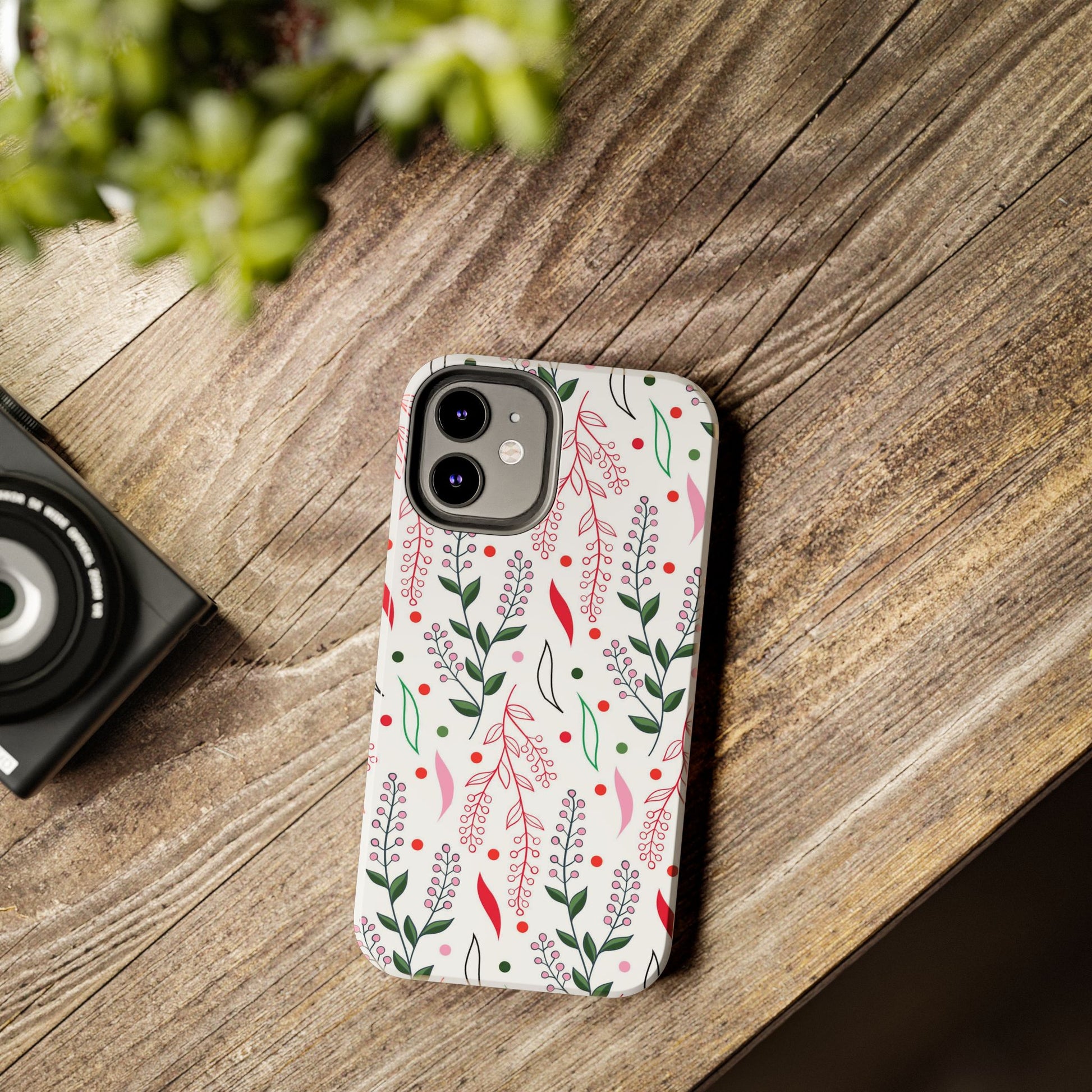 Seamless floral pattern, cute ditsy Tough Phone Cases