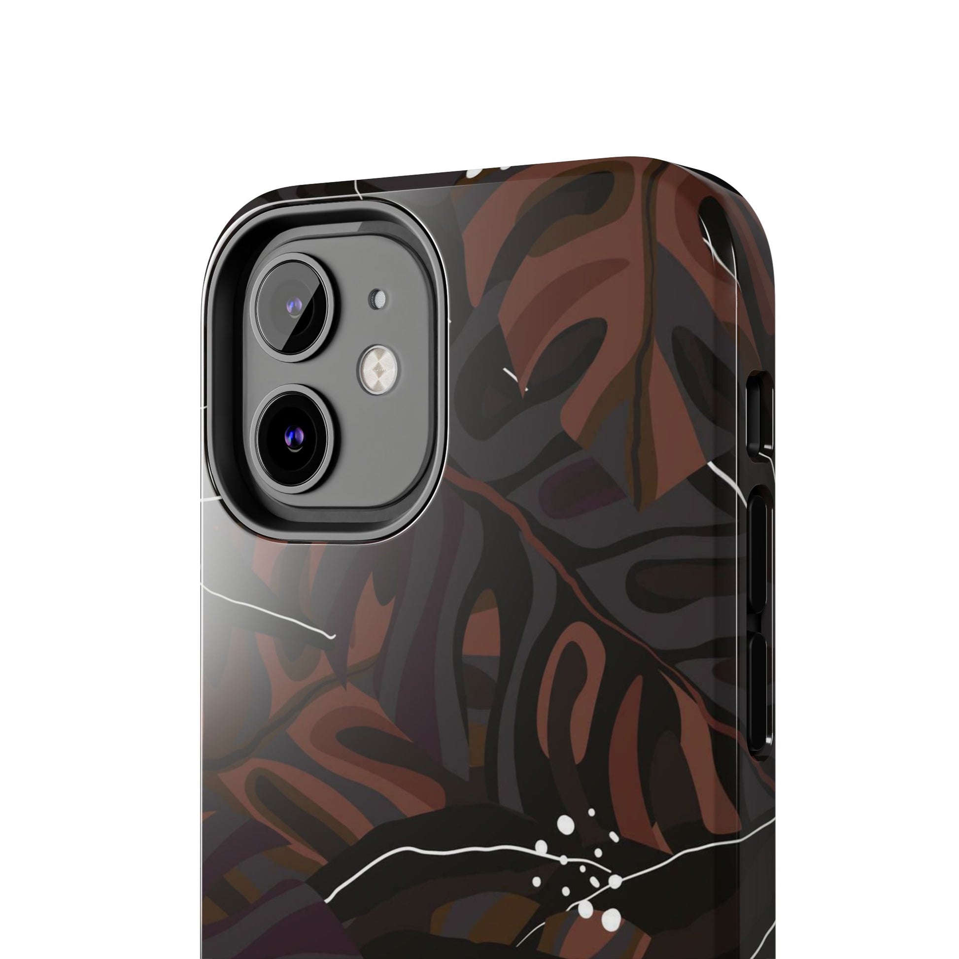 Modern exotic jungle plants Tough Phone Cases