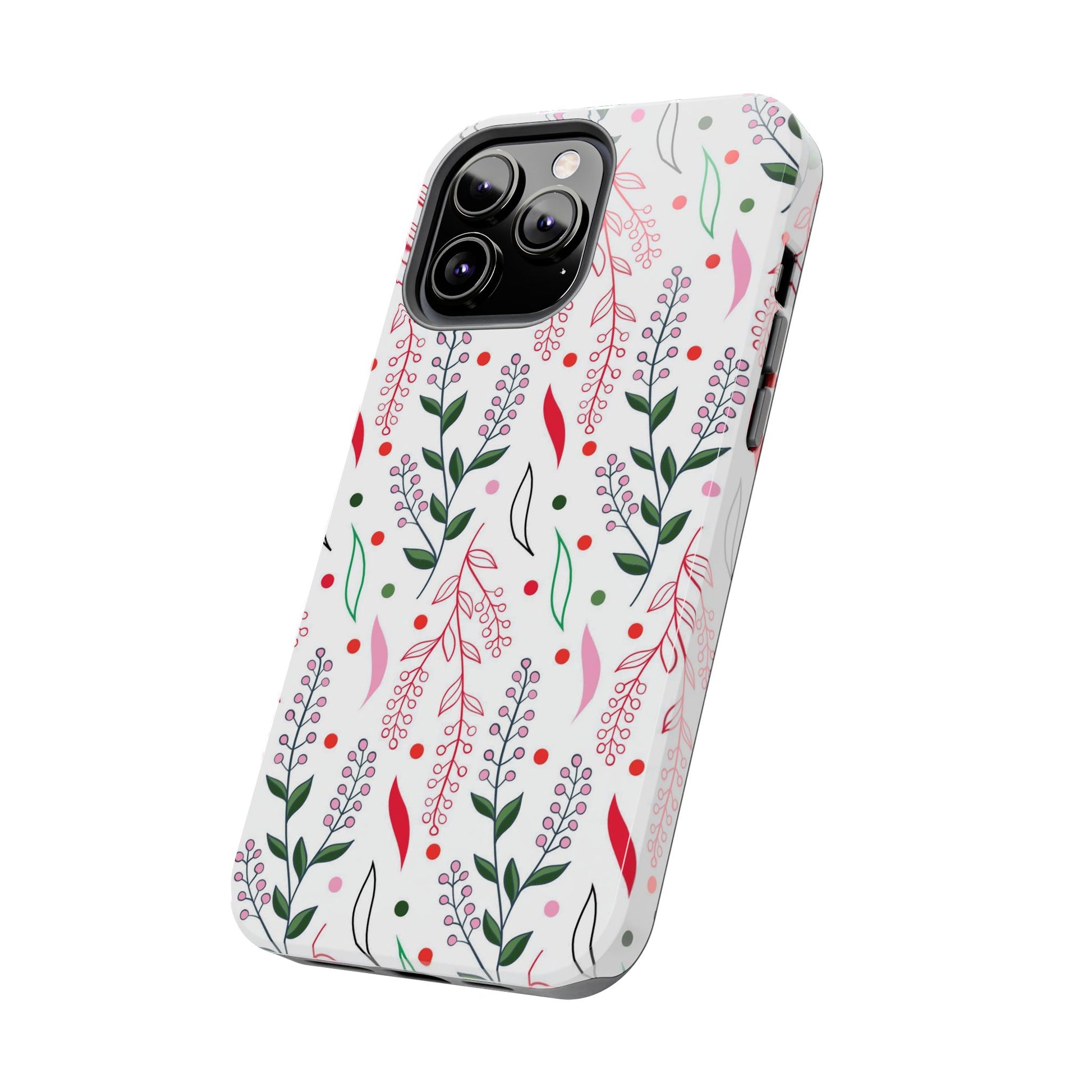 Seamless floral pattern, cute ditsy Tough Phone Cases