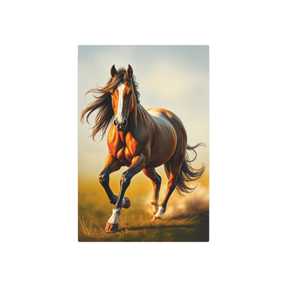 Stunning Galloping Horse Metal Sign | Perfect Horse Lover Gift & Home Decor