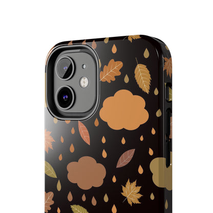 Autumn seamless pattern with clouds Tough Phone Cases