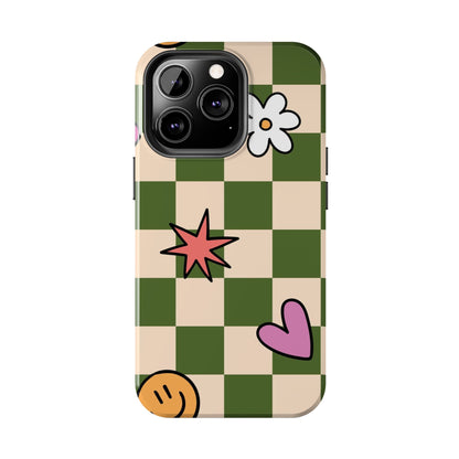 Groovy seamless pattern Tough Phone Cases