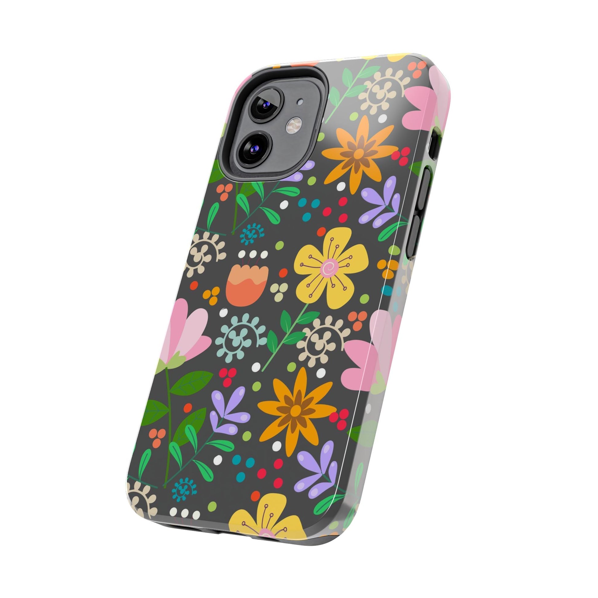 Abstract floral seamless pattern Tough Phone Cases