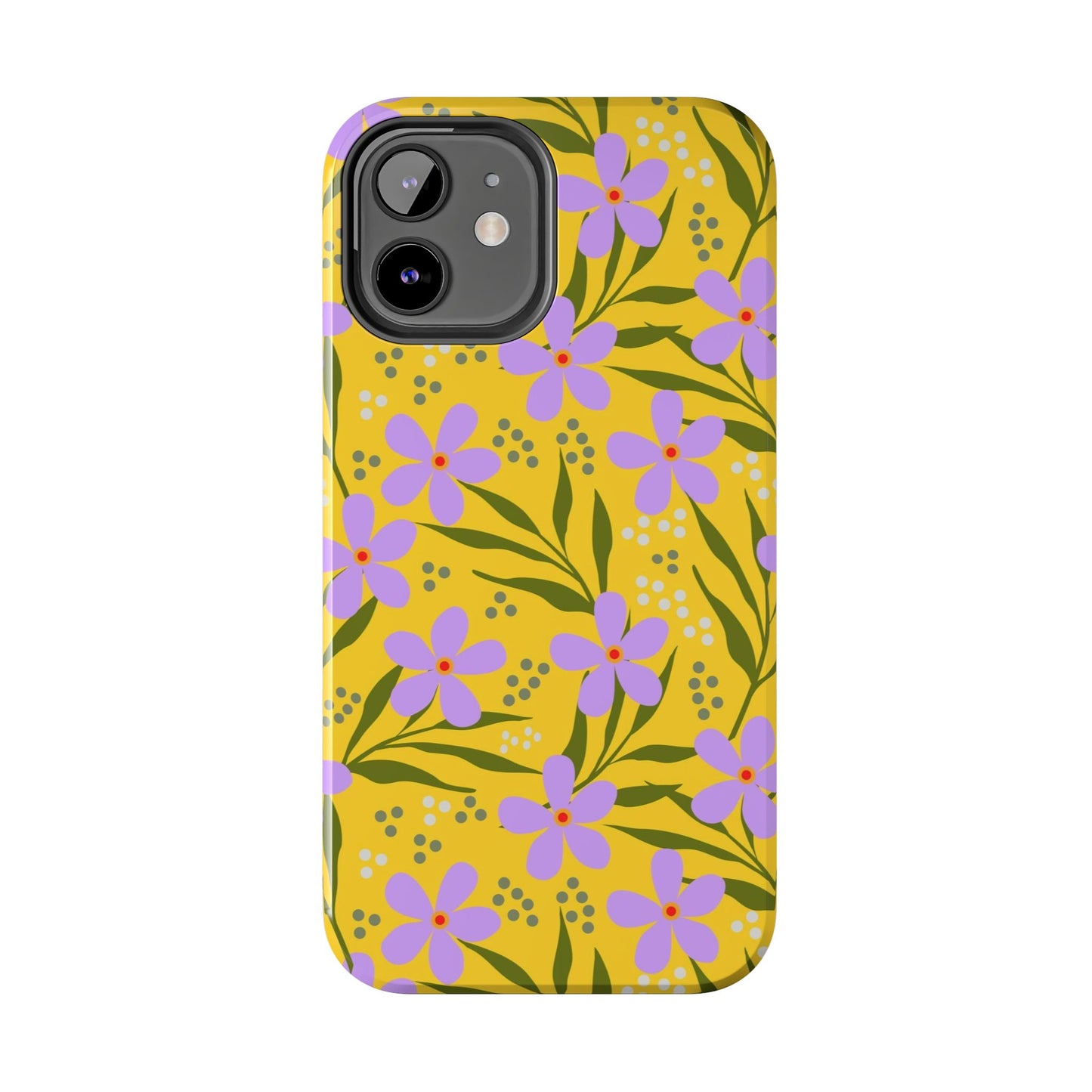 Folk art floral seamless pattern Tough Phone Cases