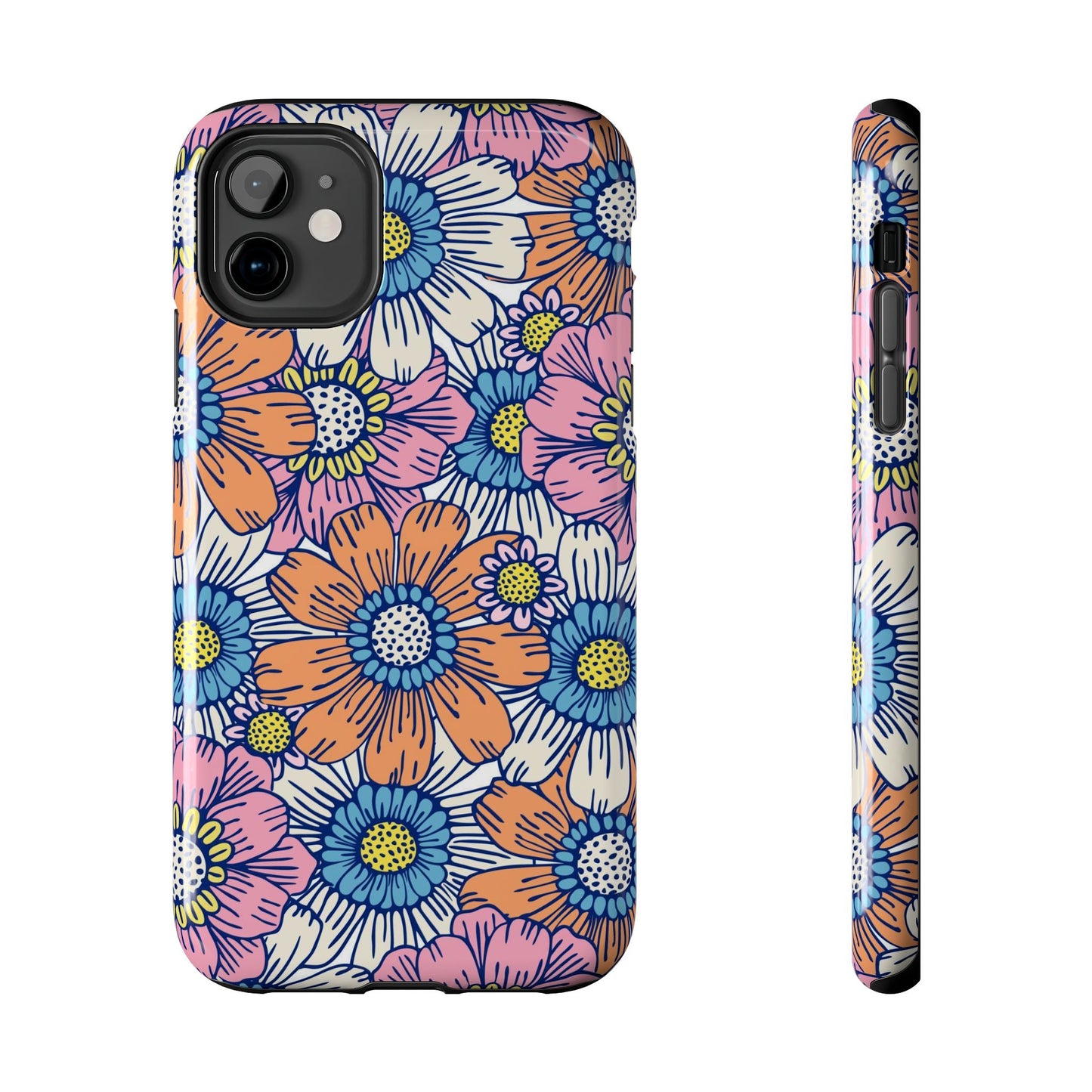 Flower field pattern Tough Phone Cases iPhone 11