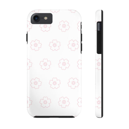 Cherry blossom seamless pattern Tough Phone Cases iPhone 7, iPhone 8, iPhone SE