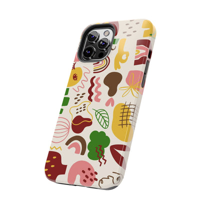 Simple abstract modern Tough Phone Cases