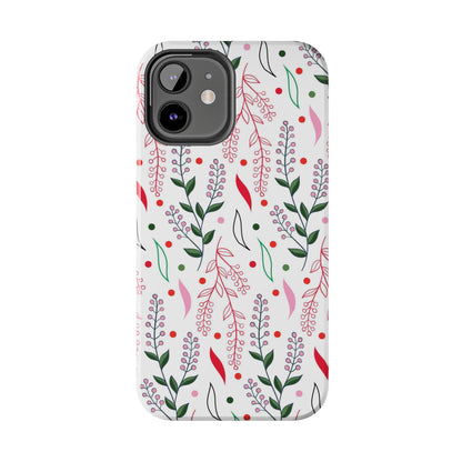 Seamless floral pattern, cute ditsy Tough Phone Cases