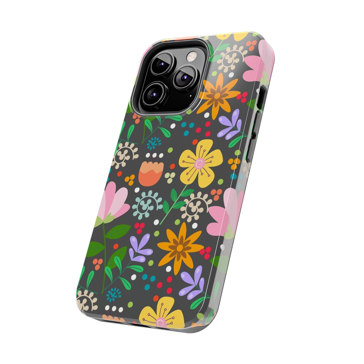 Abstract floral seamless pattern Tough Phone Cases