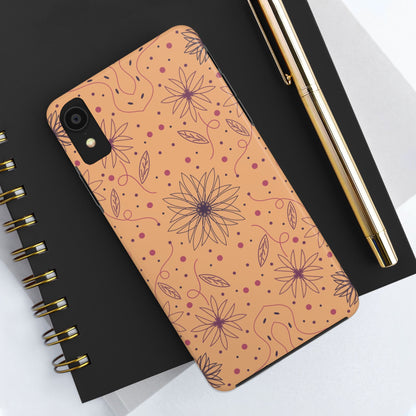 Seamless pattern geometry graphic for textile wrapping cover floor fabric Tough Phone Cases