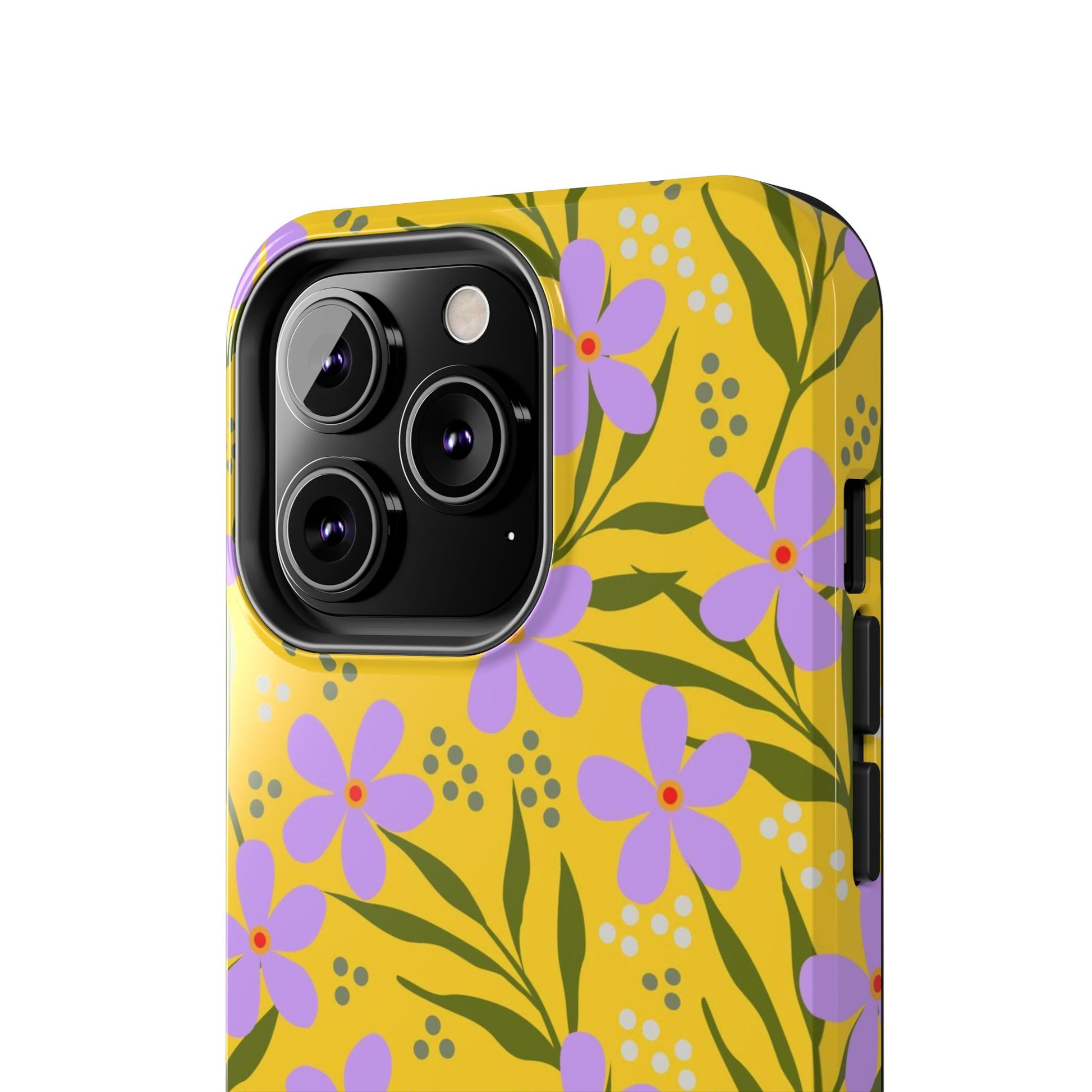 Folk art floral seamless pattern Tough Phone Cases