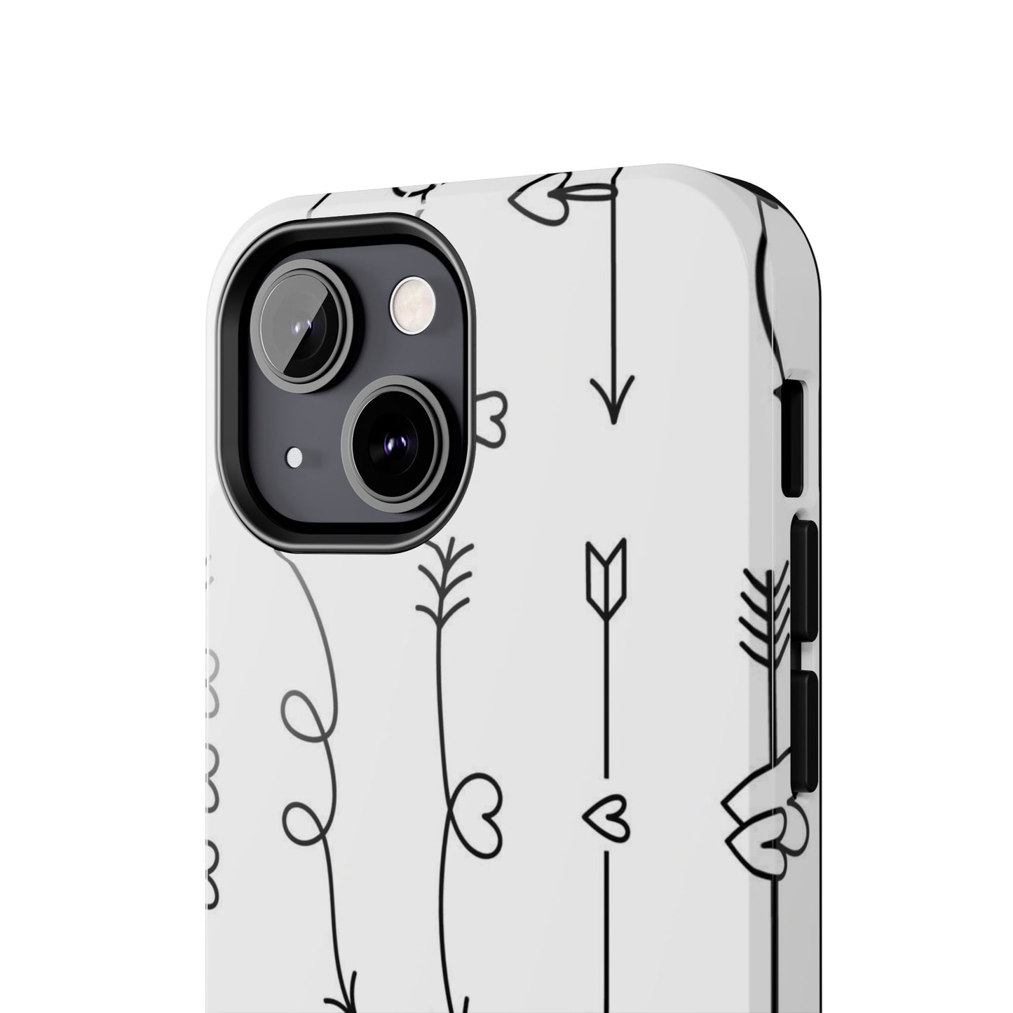 Set of cute doodle arrows for Valentine's Day Tough Phone Cases