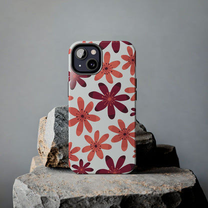 Wildflowers in blossom, blooming plants Tough Phone Cases