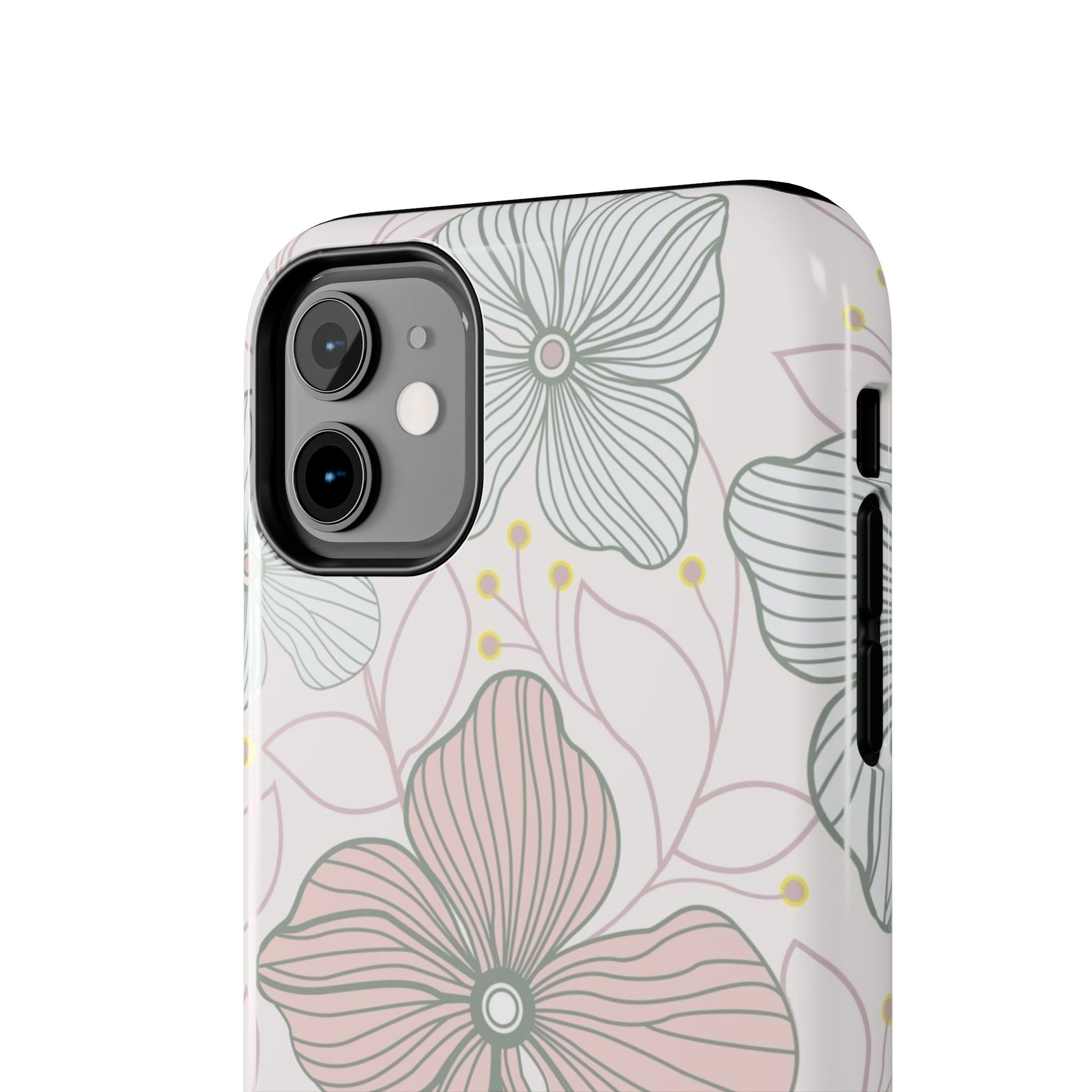 Florals seamless pattern Tough Phone Cases