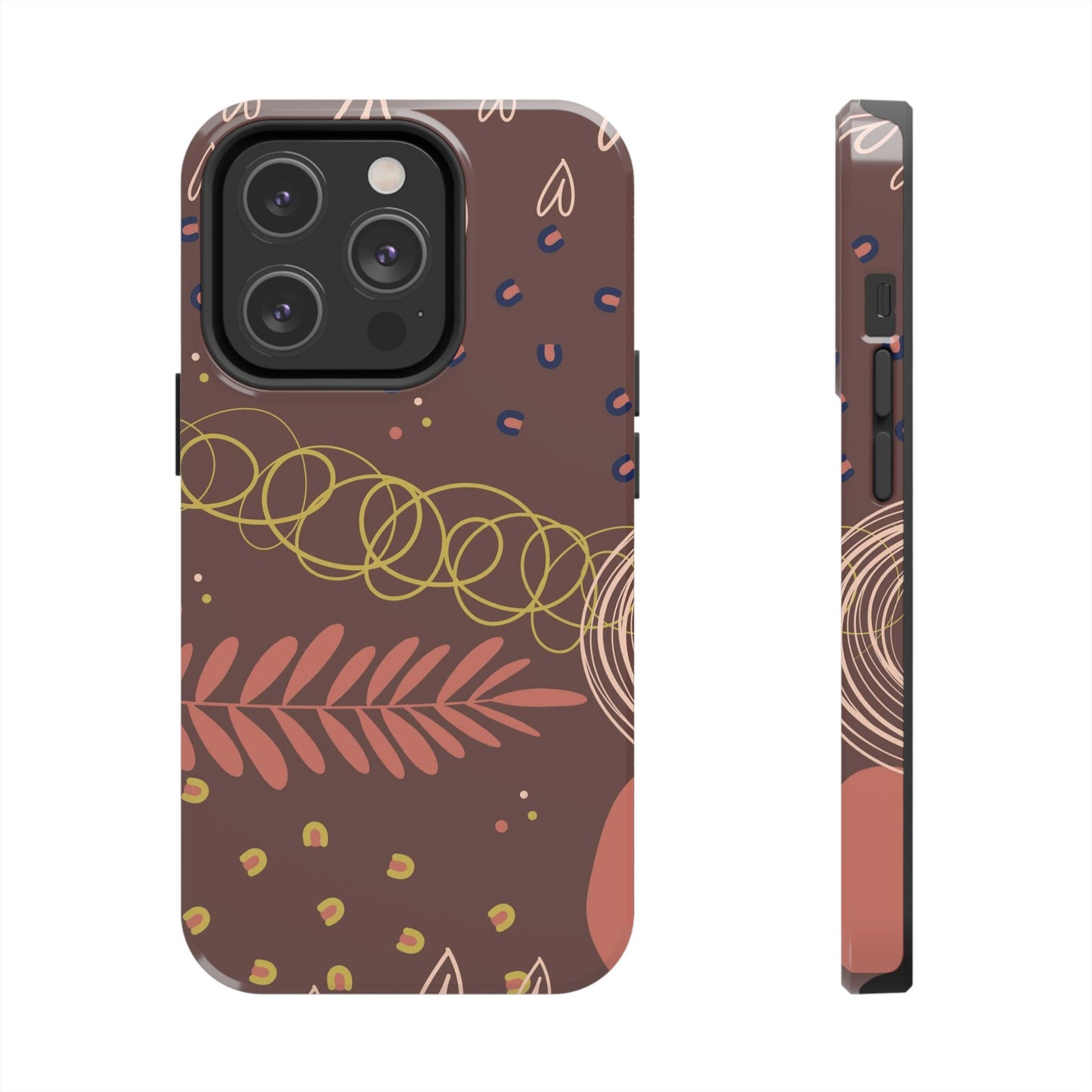 abstract seamless pattern Tough Phone Cases iPhone 14 Pro