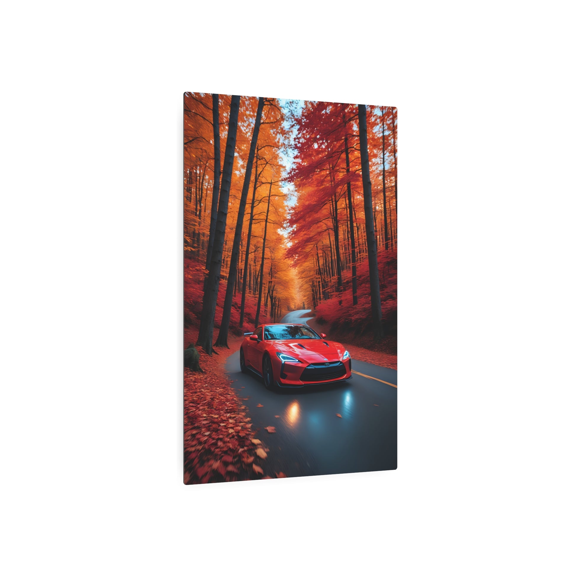 Autumn Cruise Metal Art Sign