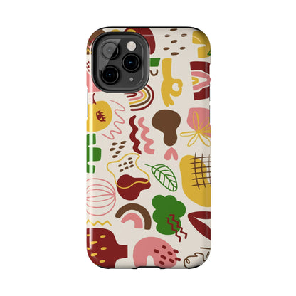 Simple abstract modern Tough Phone Cases