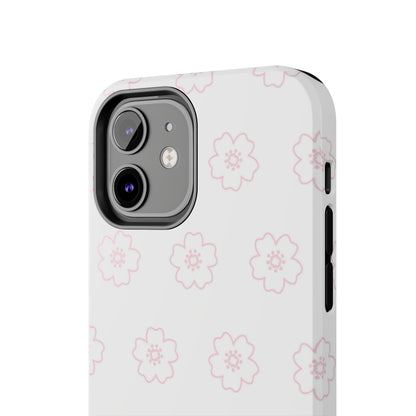 Cherry blossom seamless pattern Tough Phone Cases