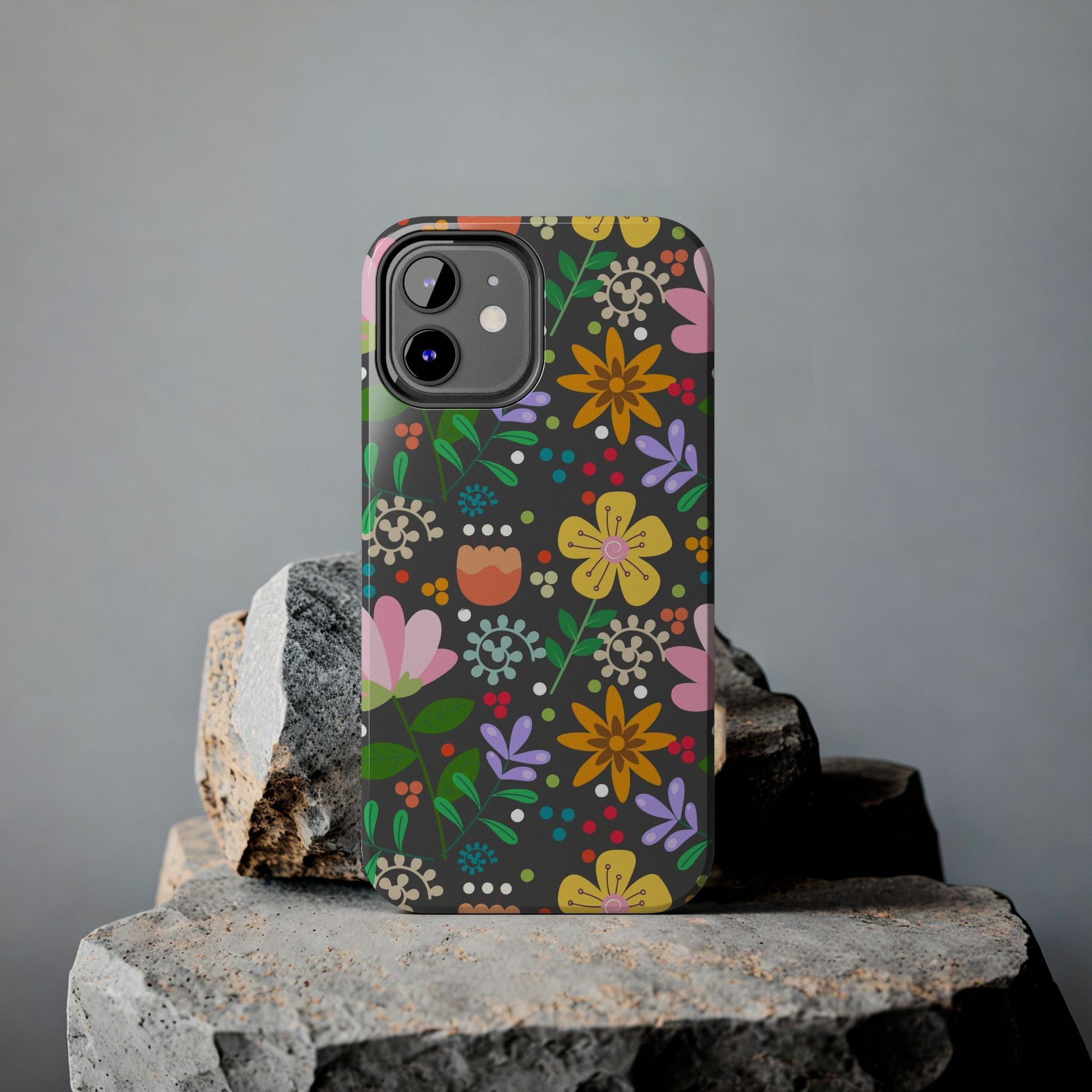 Abstract floral seamless pattern Tough Phone Cases