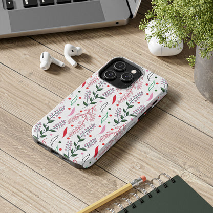 Seamless floral pattern, cute ditsy Tough Phone Cases