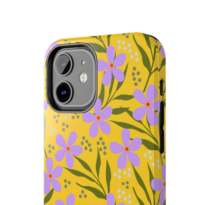 Folk art floral seamless pattern Tough Phone Cases