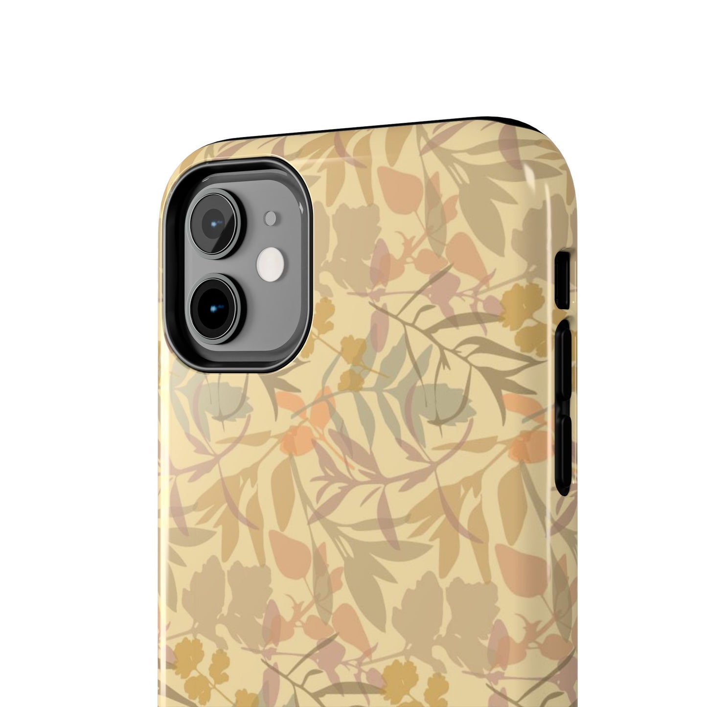 Boho Plants Leafs Pattern Tough Phone Cases