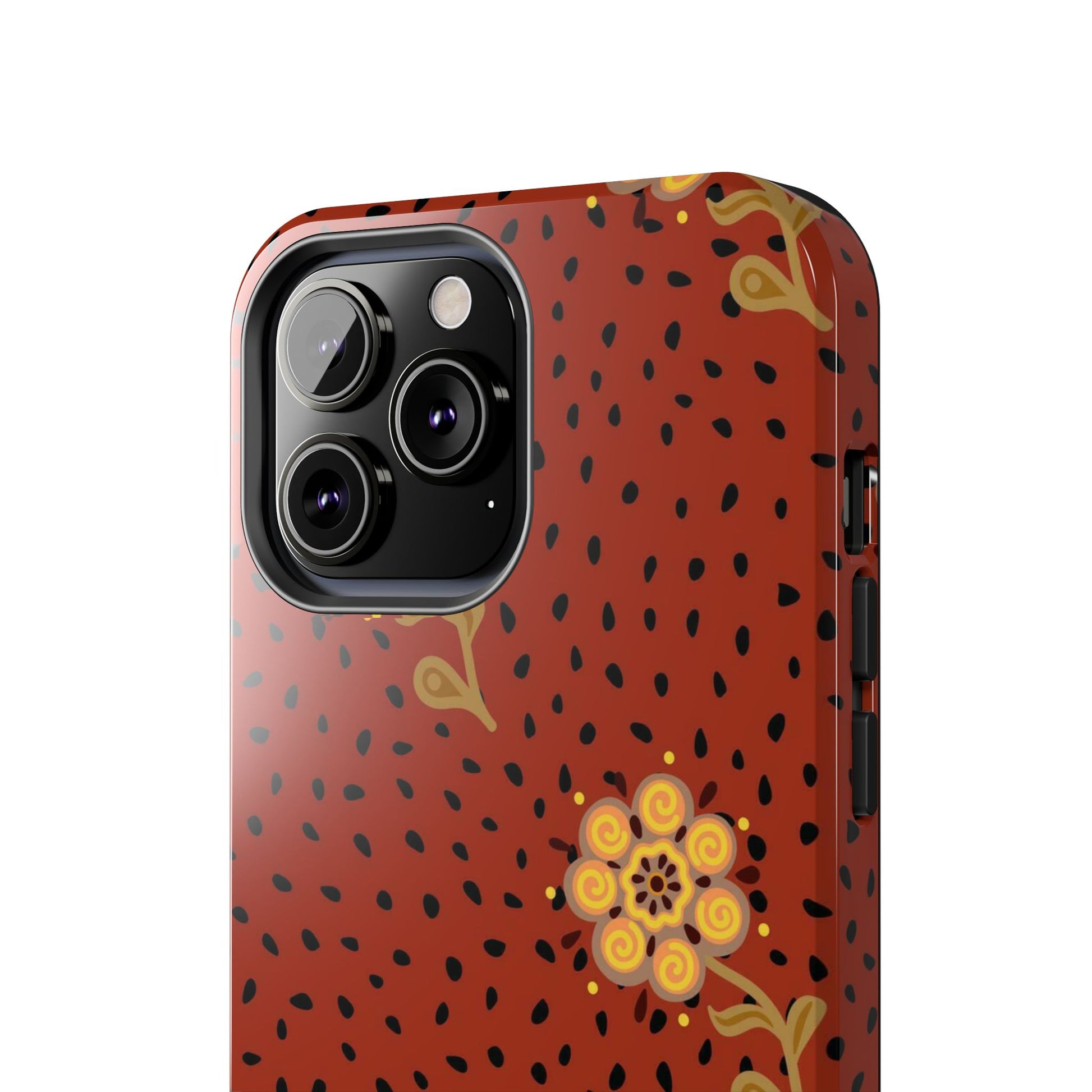 Abstract ethnic flower seamless pattern Tough Phone Cases