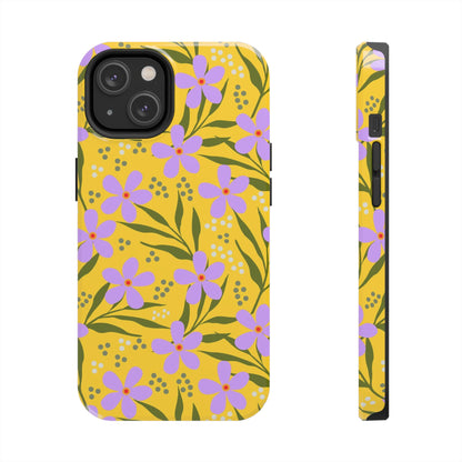 Folk art floral seamless pattern Tough Phone Cases iPhone 14