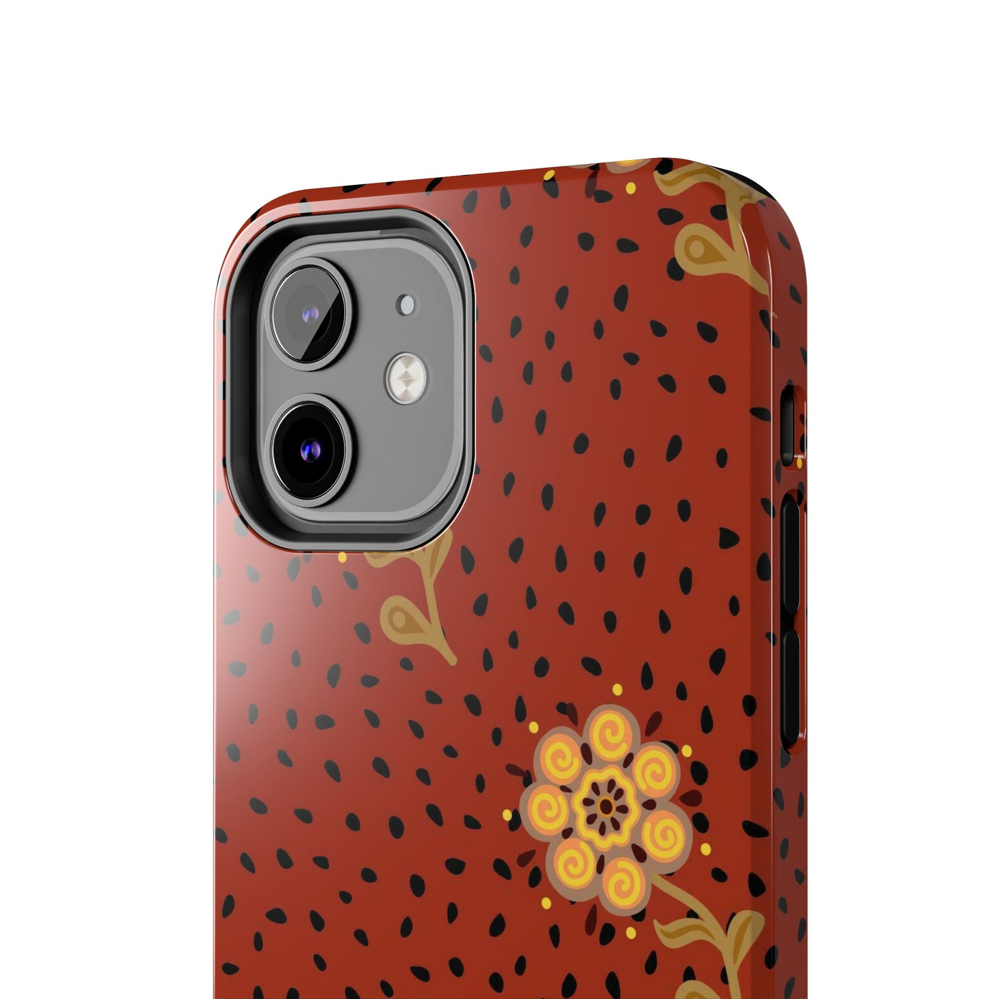 Abstract ethnic flower seamless pattern Tough Phone Cases