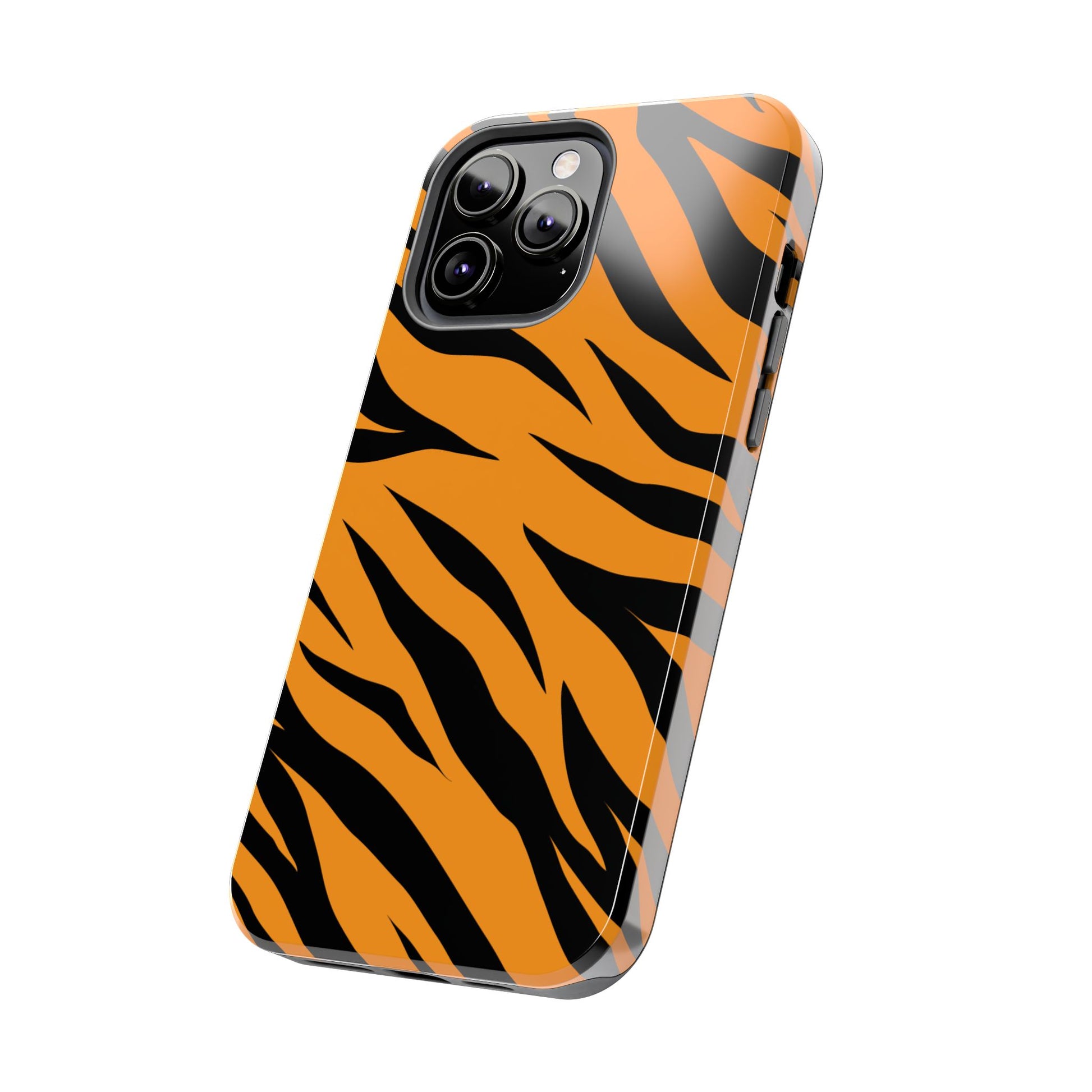 Tiger Texture Tough Phone Cases