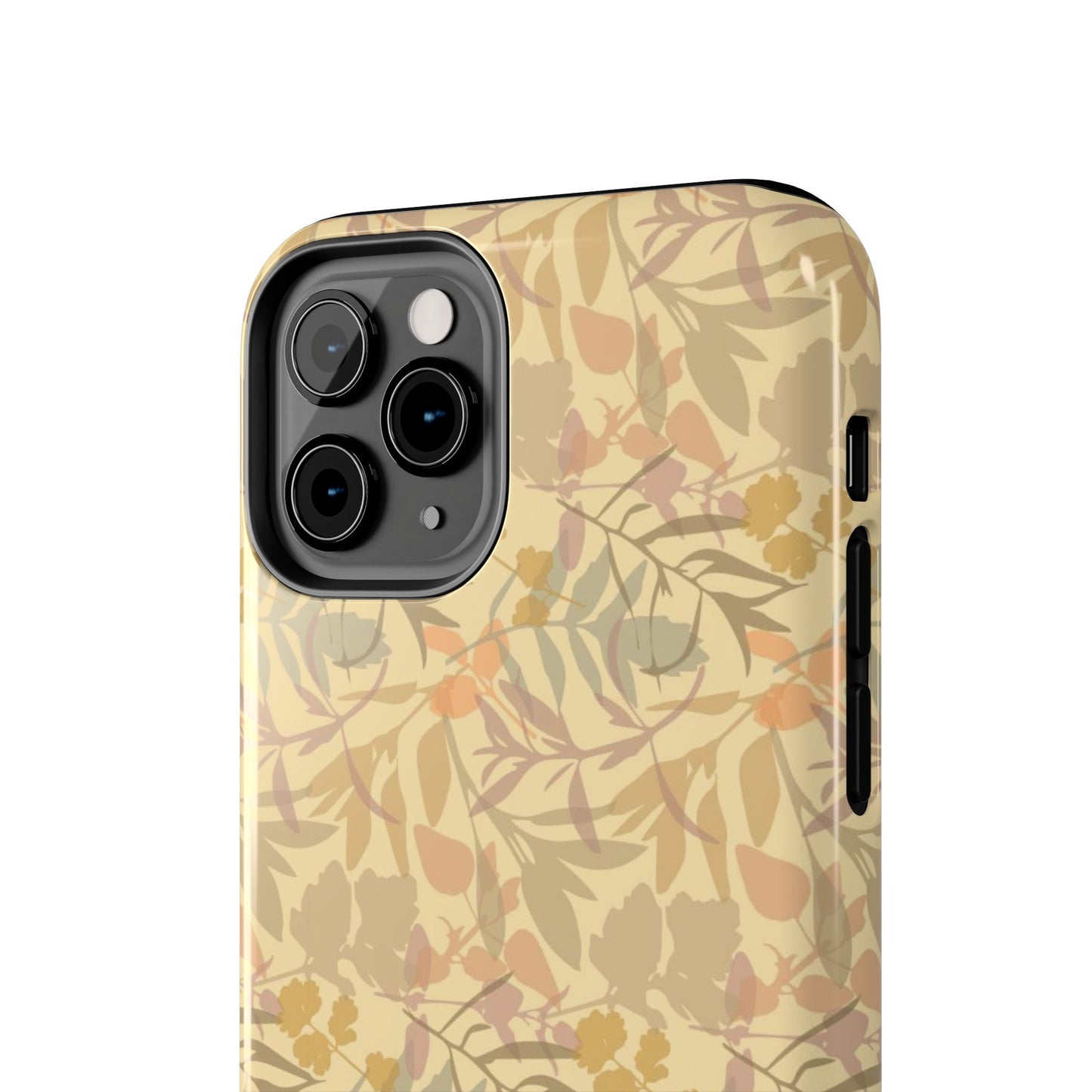 Boho Plants Leafs Pattern Tough Phone Cases