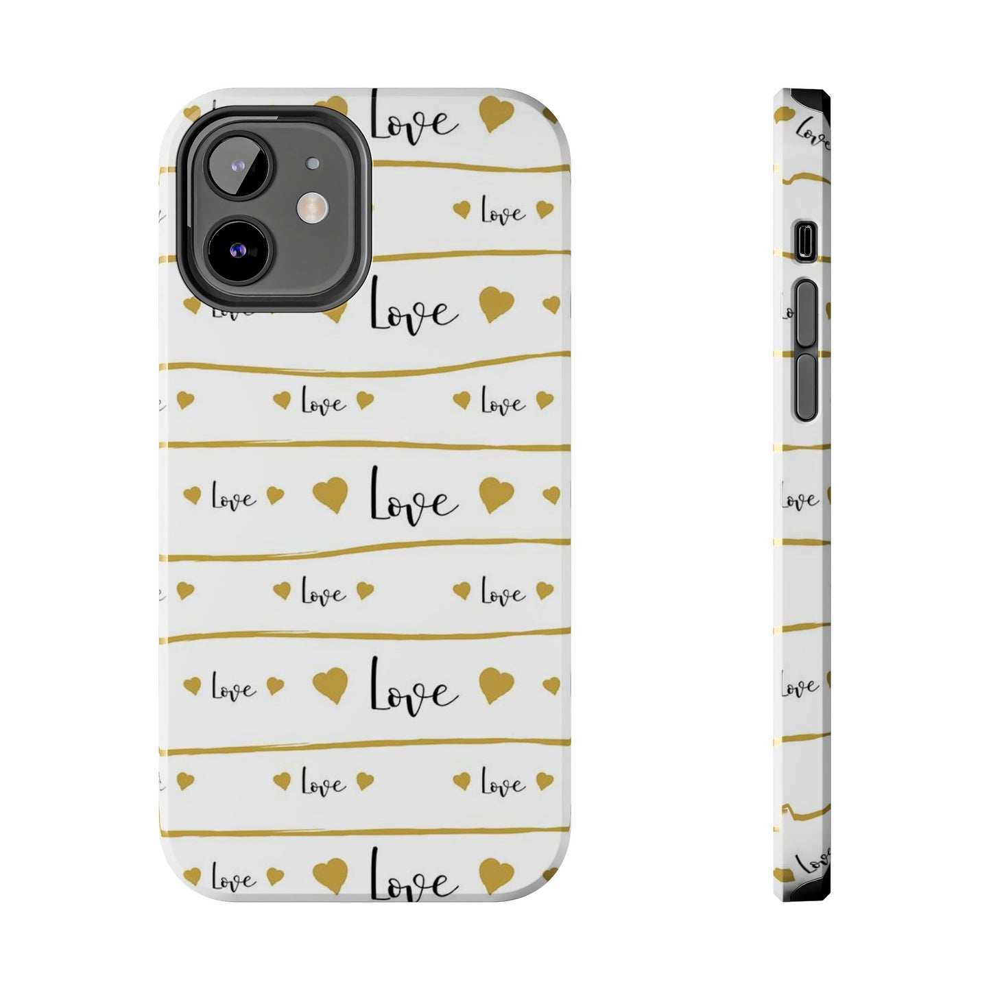 Love pattern Tough Phone Cases iPhone 12