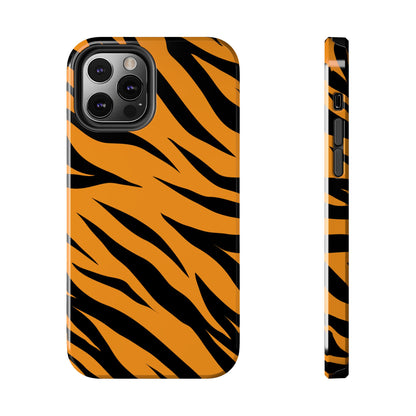 Tiger Texture Tough Phone Cases iPhone 12 Pro