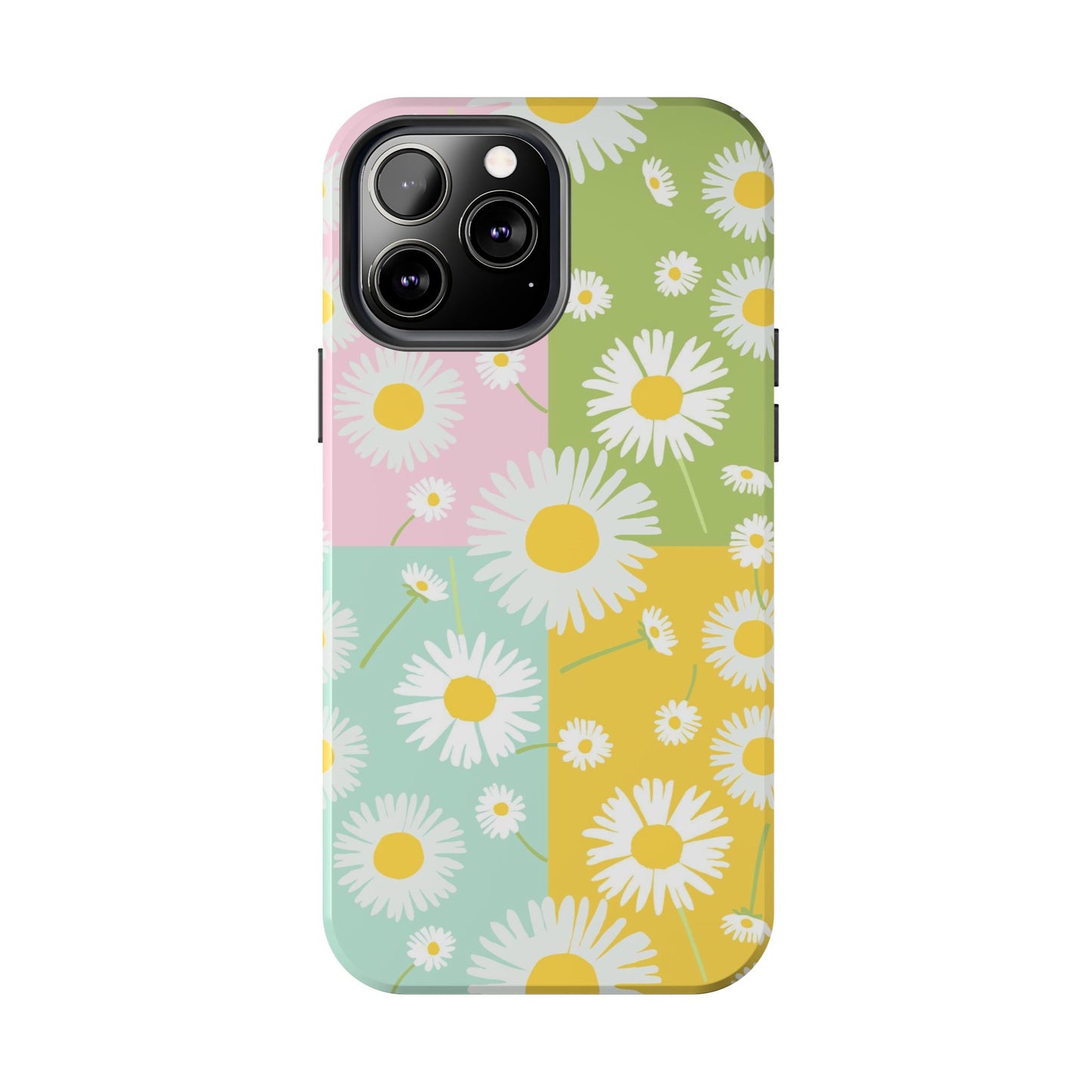 4 colors set of dandelion seamless pattern Tough Phone Cases