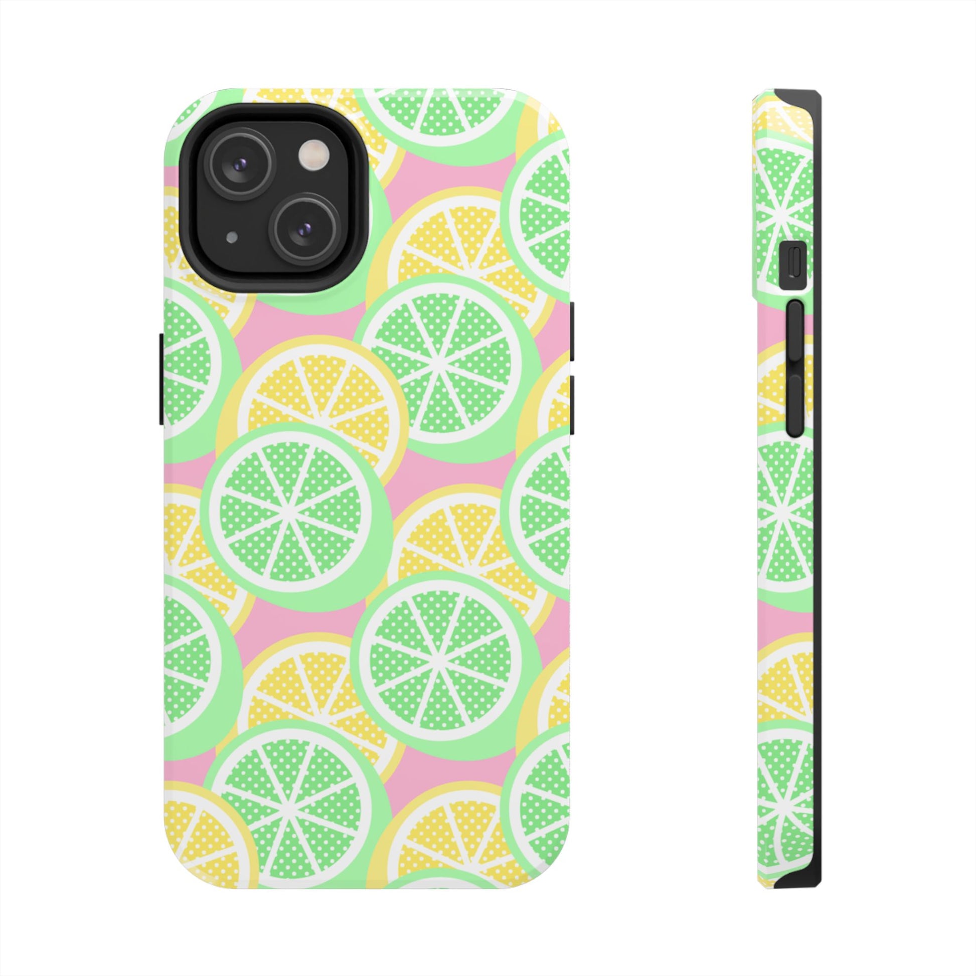 Lemon And Lime Pop Seamless Pattern Tough Phone Cases iPhone 14