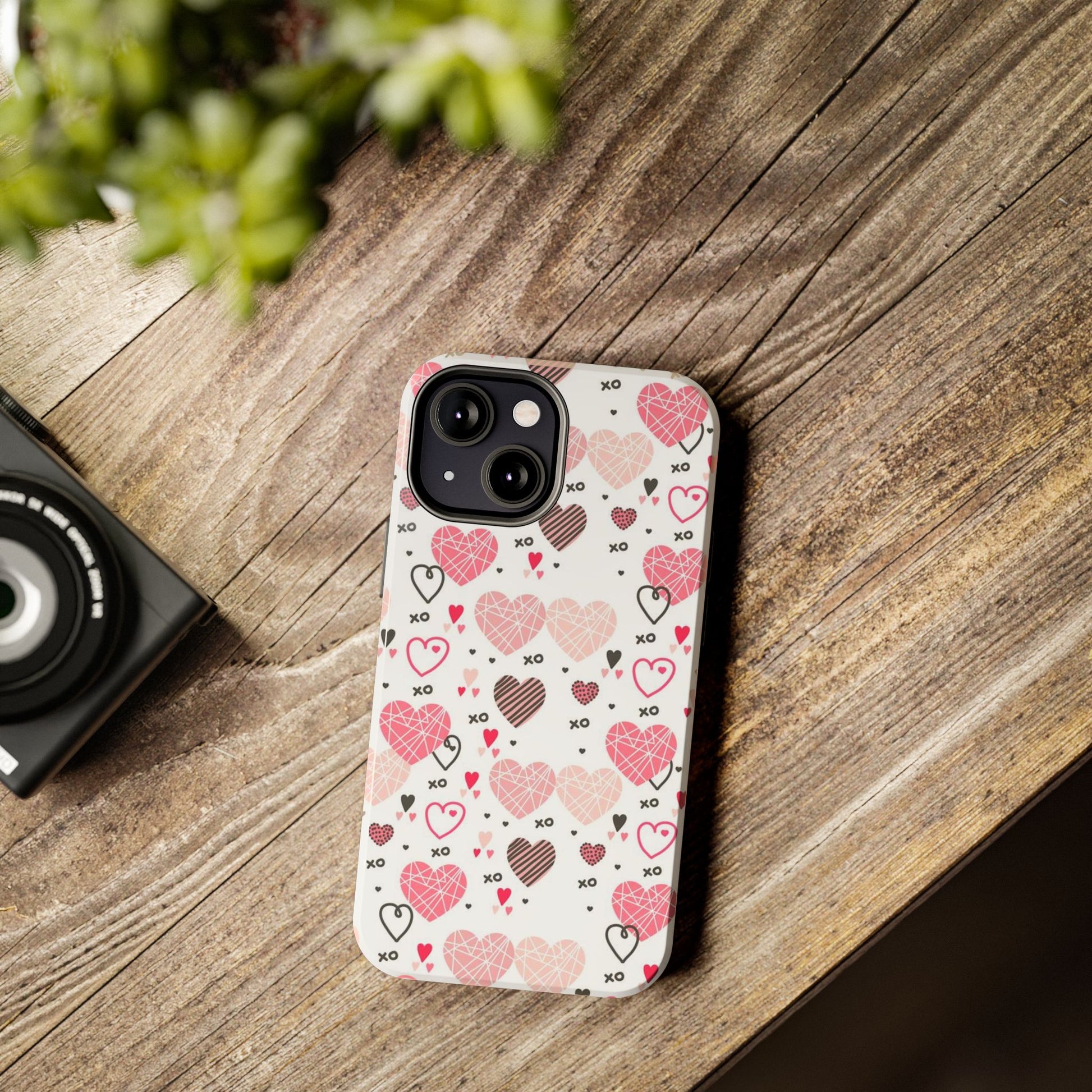 Valentine Hearts Tough Phone Cases