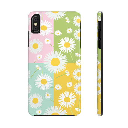 4 colors set of dandelion seamless pattern Tough Phone Cases iPhone XS MAX