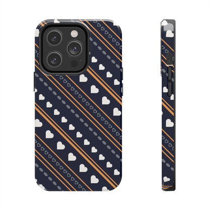 Seamless pattern geometry graphic for textile wrapping cover floor fabric Tough Phone Cases iPhone 14 Pro