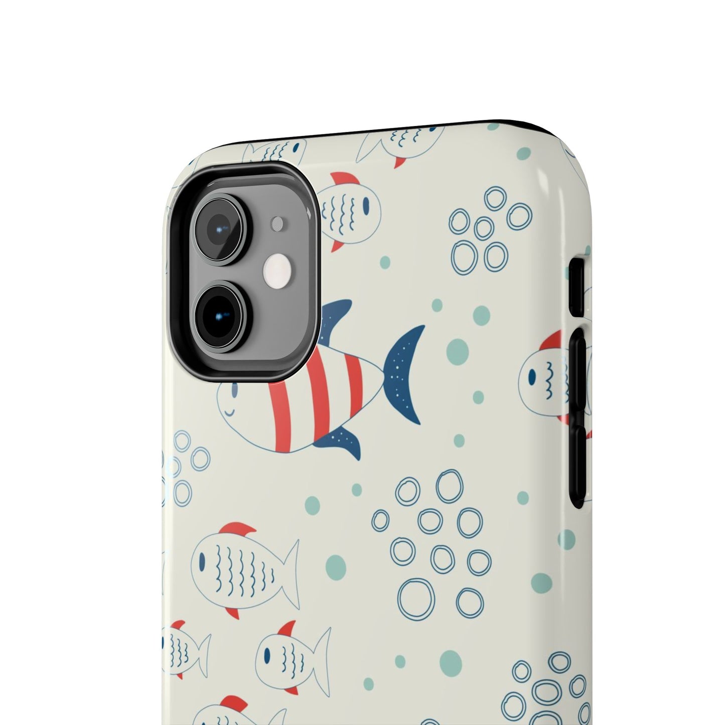 hand drawn colored childish seamless Tough Phone Cases