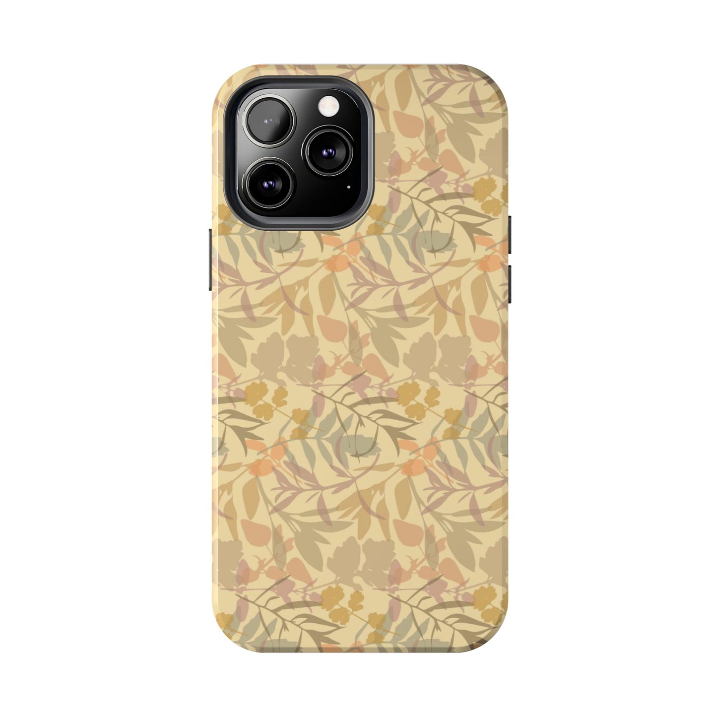 Boho Plants Leafs Pattern Tough Phone Cases