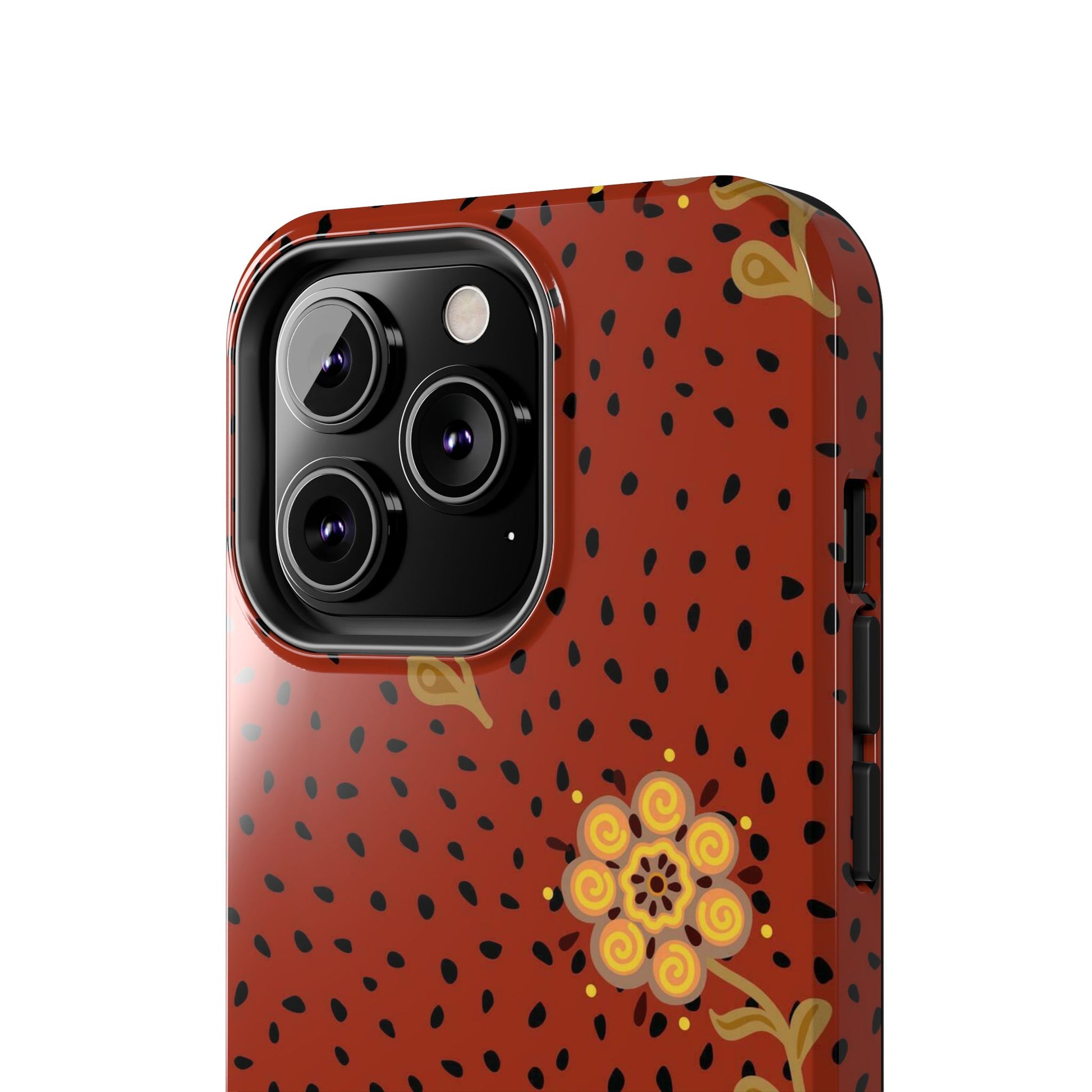 Abstract ethnic flower seamless pattern Tough Phone Cases