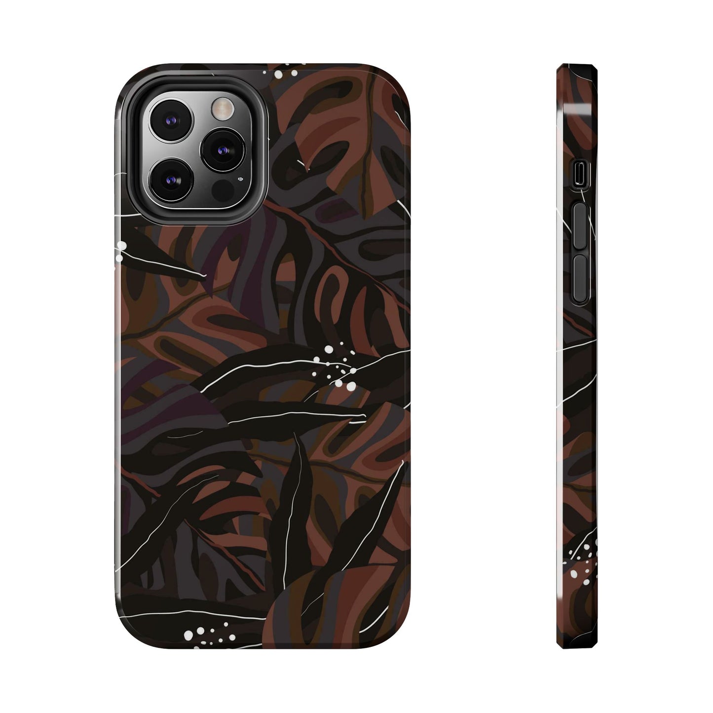 Modern exotic jungle plants Tough Phone Cases iPhone 12 Pro