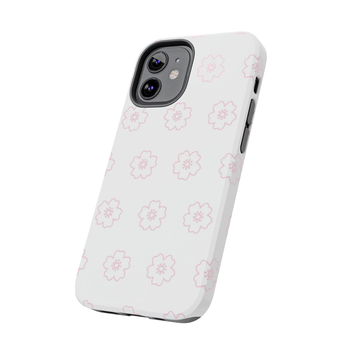 Cherry blossom seamless pattern Tough Phone Cases