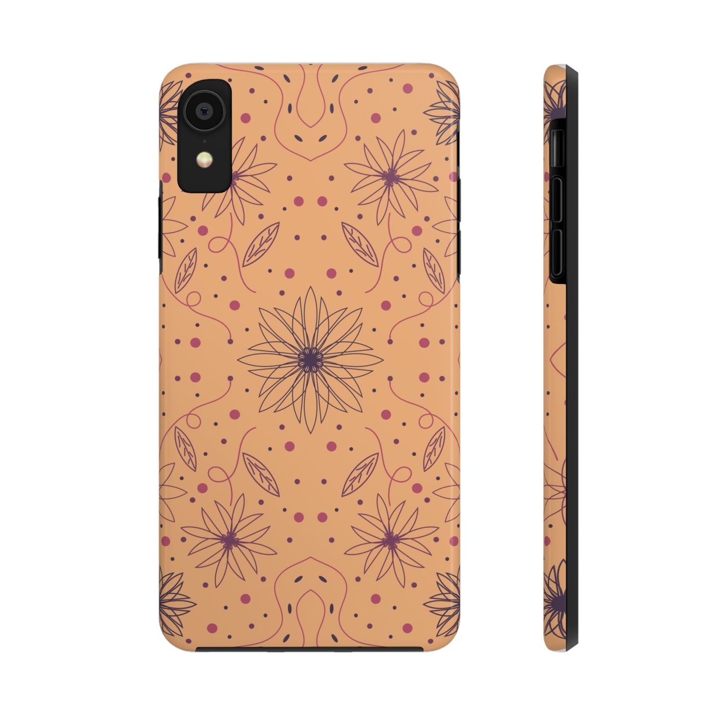 Seamless pattern geometry graphic for textile wrapping cover floor fabric Tough Phone Cases iPhone XR