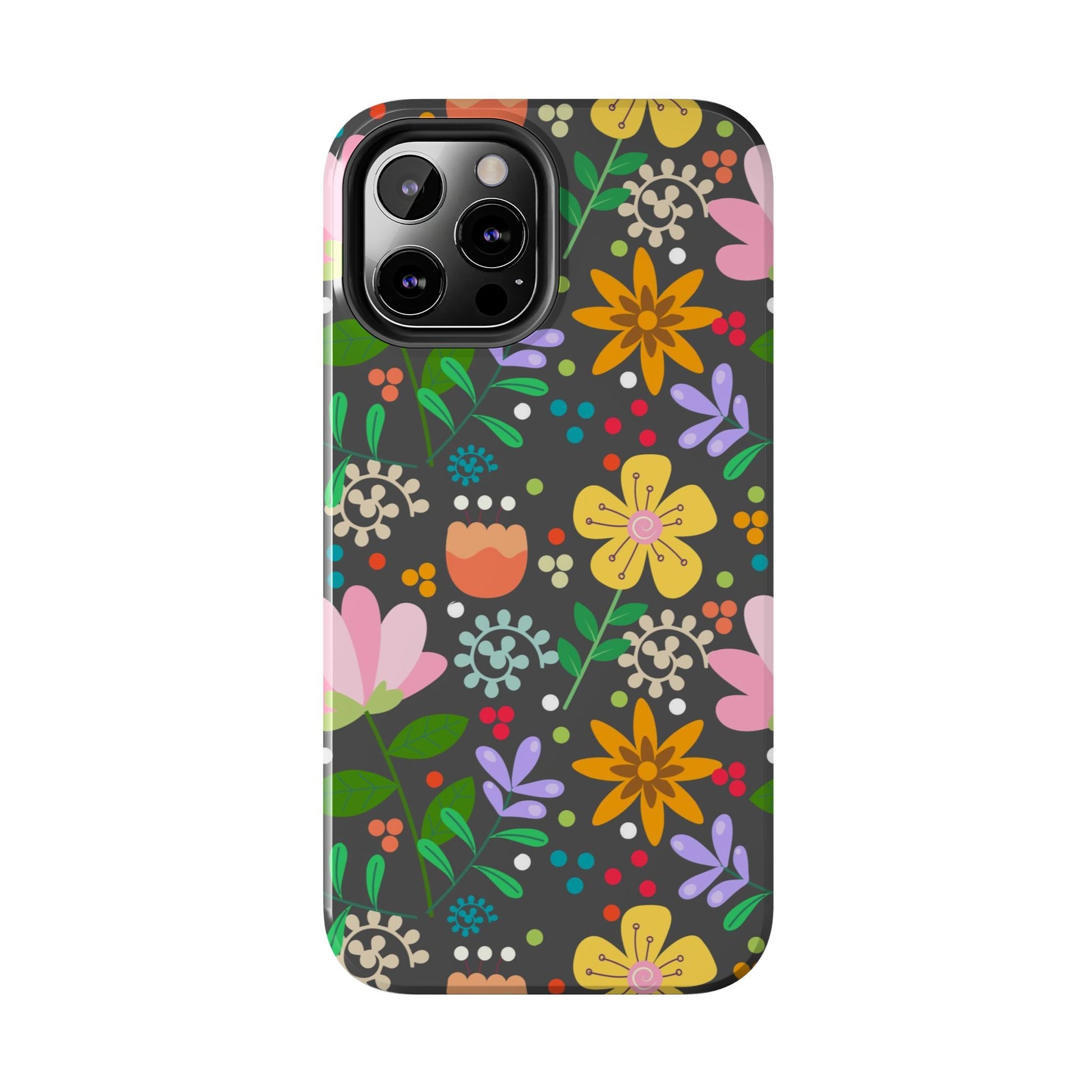 Abstract floral seamless pattern Tough Phone Cases